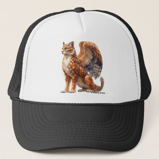 Mythical creature Griffin T1MELESS Truckerkappe (Vorderseite)
