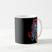 Mythical Creatures China New Year Chinese New Year Kaffeetasse (VorderseiteRechts)