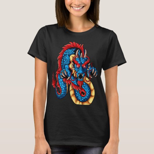 Mythical Creatures China New Year Chinese New Year T-Shirt (Vorderseite)