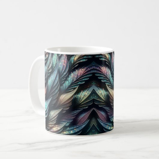 Mythical Feathers Kaffeetasse (Vorderseite Links)