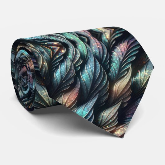 Mythical Feathers Krawatte (Gerollt)