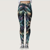 Mythical Feathers Leggings (Vorderseite)