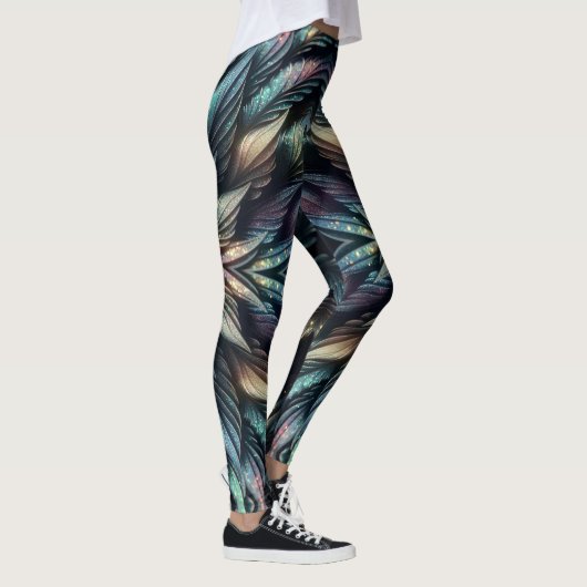 Mythical Feathers Leggings (Rechts)