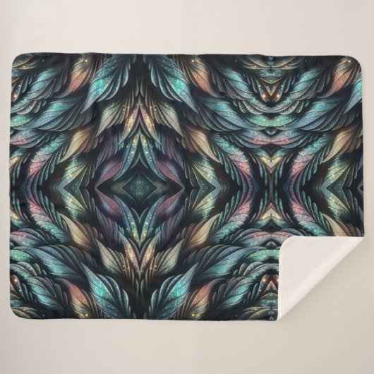 Mythical Feathers Sherpadecke (Vorderseite (Horizontal))