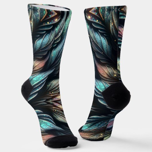 Mythical Feathers Socken (Gewinkelt)