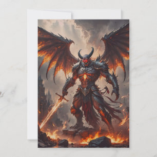Mythical Fiery Demon Einladung