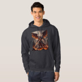 Mythical Fiery Demon Hoodie (Vorne ganz)