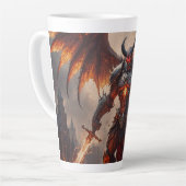 Mythical Fiery Demon Milchtasse (Linke Ecke)