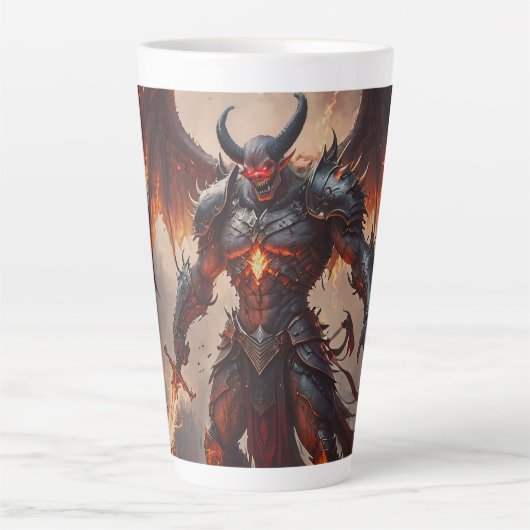 Mythical Fiery Demon Milchtasse (Vorderseite)
