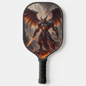 Mythical Fiery Demon Pickleball Schläger (Rückseite)