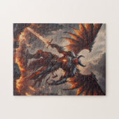 Mythical Fiery Demon Puzzle (Horizontal)
