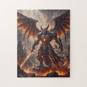 Mythical Fiery Demon Puzzle