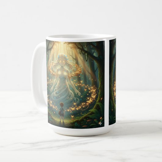 Mythical forest mug kaffeetasse (Vorderseite Links)