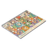 Mythical Friends Parade | Cute Pastel Magic Custom Notizblock (Linke Seite)