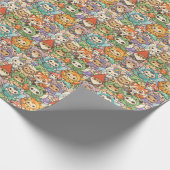 Mythical Friends Parade | Cute Pastel Magic Geschenkpapier (Ecke)