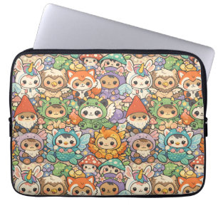 Mythical Friends Parade Süße Pastell-Magie Laptopschutzhülle