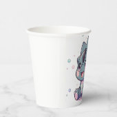 Mythical Little Dinosaur Baby Dusche Pappbecher (Rechts)