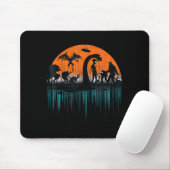 Mythical Loch Ness Bigfoot Mothman Aliens Funny Cr Mousepad (Mit Mouse)