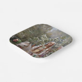 Mythical Queen Guinevere (by John Collier) Pappteller (Gewinkelt)