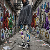 Mythical Realms Pattern Leggings