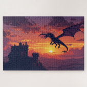 Mythical Welsh Dragon Jigsaw Puzzle (Horizontal)