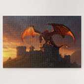 Mythical Welsh Dragon Jigsaw Puzzle (Horizontal)