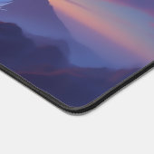 Mythical White Griffin on Top of the World Schreibtischunterlage (Ecke)