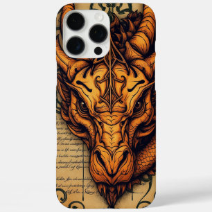 Mythisch des verzauberten Goldenen Drachen iPhone 16 Pro Max Hülle