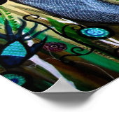 MYTHISCH MERMAID POSTER (Ecke)