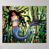 MYTHISCH MERMAID POSTER (Vorne)