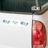 Mythische Blaue Drachen Custom Autoaufkleber (Auf Lkw)