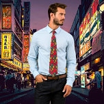 Mythische Eleganz: Chinesischer Drache im Retro-St Krawatte<br><div class="desc">Treten Sie ein in das Reich der alten Legenden mit unserem exklusiven Retro Art chinesischen Dragon Neck Tie. Dieses auffallende Design verkörpert Kraft, Weisheit und Power, perfekt um auf jeden Fall eine kühne Aussage zu treffen. Fühlen Sie sich zuversichtlich und einzigartig, wie die komplexe Detaillierung des Drachen Aufmerksamkeit erregt, Raffinesse...</div>