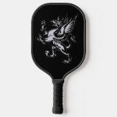 Mythische Fantasie Griffin Pickleball Schläger (Rückseite)