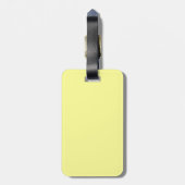 Mythische Fantasiewesen niedlicher grüner Drache Gepäckanhänger (Rückseite vertikal)