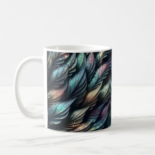 Mythische Federn Kaffeetasse (Links)
