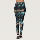 Mythische Federn Leggings (Rückseite)