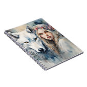 Mythische Harmonie der Natur Notizblock (Rechte Seite)