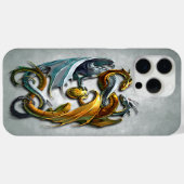 Mythische keltische Drachen Fantasie Tattoo Art Case-Mate iPhone Hülle (Rückseite (Horizontal))