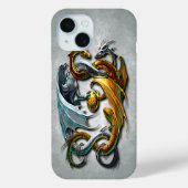 Mythische keltische Drachen Fantasie Tattoo Art Case-Mate iPhone Hülle (Rückseite)