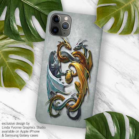 Mythische keltische Drachen Fantasie Tattoo Art Case-Mate iPhone Hülle