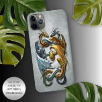 Mythische keltische Drachen Fantasy-Tattoo-Kunst