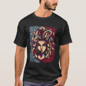 Mythische Kreatur Medusa Griechische Mythologie Go T-Shirt (Vorderseite)