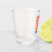 Mythische Kreaturen - dekorative Hauptstadt V Schnapsglas (Links)