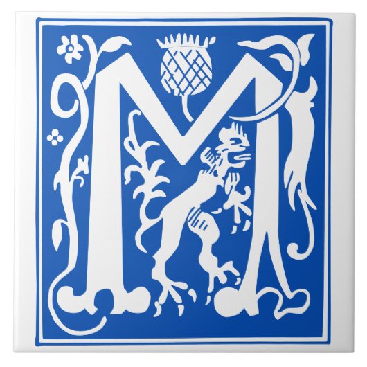 Mythische Kreaturen des 16. Jahrhunderts Dekorativ Fliese (Vorderseite)