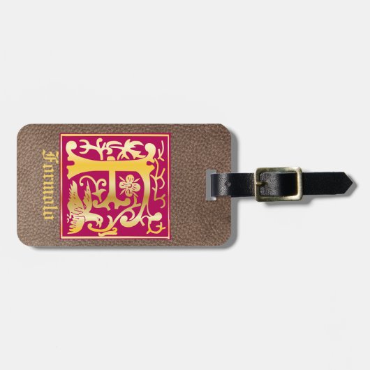 Mythische Kreaturen des 16. Jahrhunderts Dekorativ Gepäckanhänger (Vorderseite horizontal)