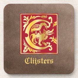 Mythische Kreaturen des 16. Jahrhunderts Dekorativ Getränkeuntersetzer