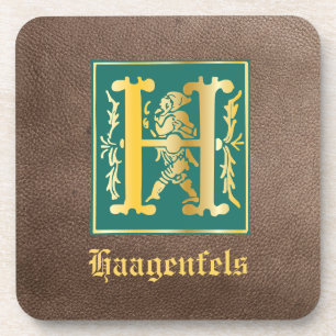 Mythische Kreaturen des 16. Jahrhunderts Dekorativ Getränkeuntersetzer