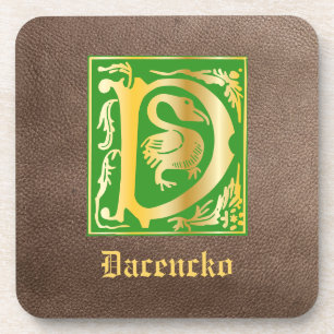 Mythische Kreaturen des 16. Jahrhunderts Dekorativ Getränkeuntersetzer