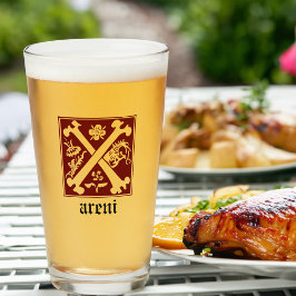 Mythische Kreaturen des 16. Jahrhunderts Dekorativ Glas