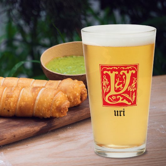 Mythische Kreaturen des 16. Jahrhunderts Dekorativ Glas